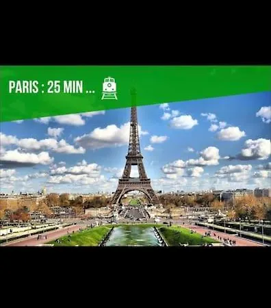Apartment Vue Cathedrale- Centre Meaux-gare-disney