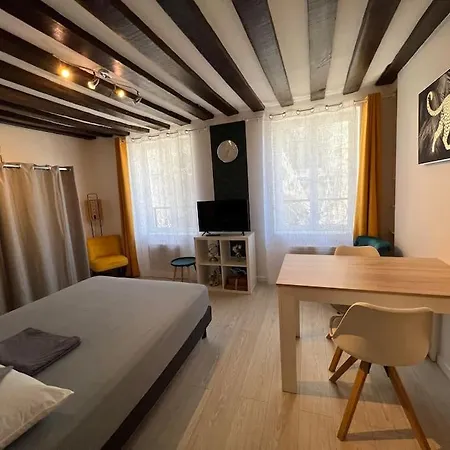 Vue Cathedrale- Centre Meaux-gare-disney Apartment *